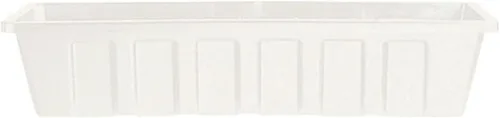 Miniatura 8 de Novelty Poly-Pro Jardinera de plástico para flores , Caja de flor, 36 - pulgadas Negro