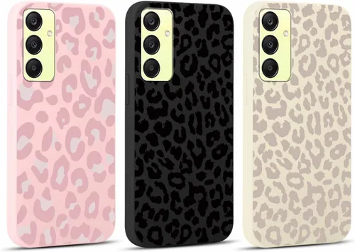Miniatura 37 de 2 Pack Funda con lindo estampado de chita para Samsung Galaxy S22 Ultra 5G de 6.8", Fundas con patrón de leopardo de lujo, diseño de silicona suave