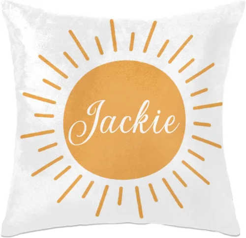 Miniatura 20 de Funda de almohada personalizada con nombre de bebé para bebé, niño y niña, almohada personalizada con nombre, almohada personalizada para sofá