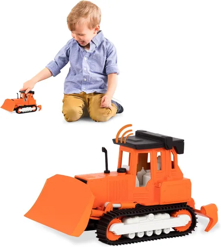 Miniatura 13 de DRIVEN by Battat Camión volquete micro - Camión volquete de juguete con luces, sonidos y piezas móviles para niños de 3 años en adelante