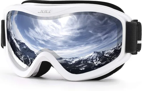 Miniatura 9 de Juli Gafas de esquí para niños, gafas de snowboard para niños y niñas, motos de nieve, esquí, patinaje, edad 3-8 4302