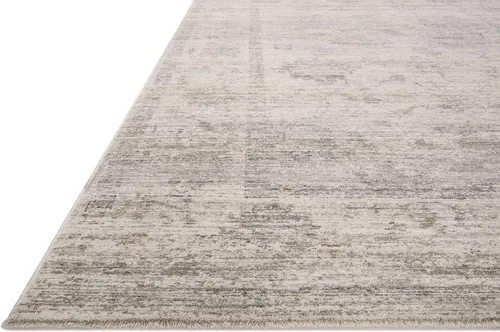 Miniatura 6 de Loloi Magnolia Home de Joanna Gaines Millie Collection MIE-01 Plata/Dove 2'-7" x 12'-0", 0.25" de altura de pelo, alfombra de pasillo Plata/paloma