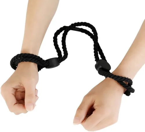 Miniatura 4 de Kit sexual de restricciones de servidumbre para parejas debajo de la cama King para mujeres, correas sexuales atadas para tobillos y muñecas, barras
