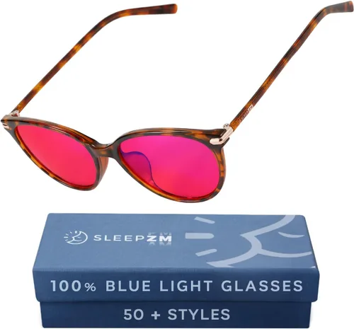 Miniatura 30 de Sleep ZM Blue Light Blocking & Light Sensitivity Glasses - 8 Lens Types for Comfort, Relaxation, Sleep & Relief
