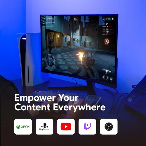 Miniatura 9 de AVerMedia Tarjeta de Captura 4K60 con HDMI 2.1, Baja Latencia, Paso Directo 4K144/4K120, Dispositivo de Captura de Juegos para PS5, PS5 Pro, Xbox