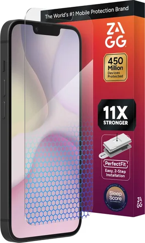 Miniatura 19 de ZAGG XTR5 - Protector de pantalla para iPhone 17 Pro Max, vidrio, protección contra la luz azul, 11 veces más fuerte, tecnología Eyesafe CPF60