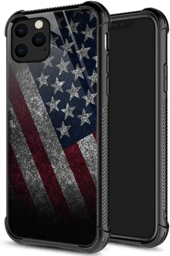 Miniatura 24 de ZHEGAILIAN Funda para iPhone 13, protección de grado militar, esquinas a prueba de golpes, funda antiarañazos para iPhone 13, águila americana
