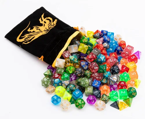 Miniatura 4 de 25 juegos de dados DND dados poliédricos dados de mazmorras y dragones dados para rodar para juegos de rol MTG juegos de mesa dados al por mayor