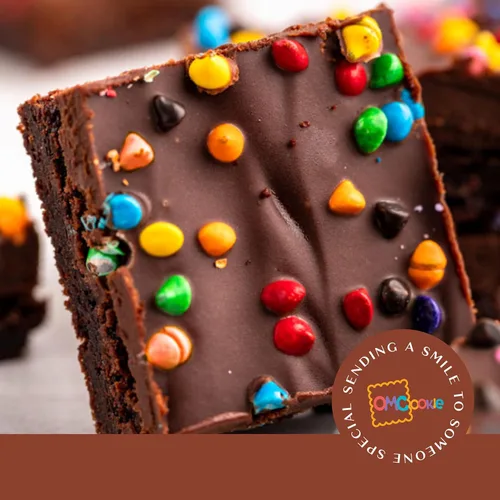 Miniatura 3 de Brownies de chocolate gourmet, cesta de regalo, regalos de galletas, corporativo principal para hombres y mujeres, cumpleaños, aniversario