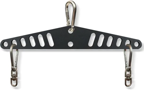 Barra de Dominadas LAT de Agarre Múltiple para Gimnasio en Casa, Placa Separadora Accesorios de Dominadas LAT para Sistema de Poleas Máquina de