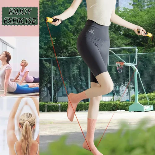 Miniatura 13 de Calcetines de agarre para mujer, calcetines de yoga para pilates, antideslizantes, barre danza, hospital, correr, lindo, de algodón, 3/4 pares
