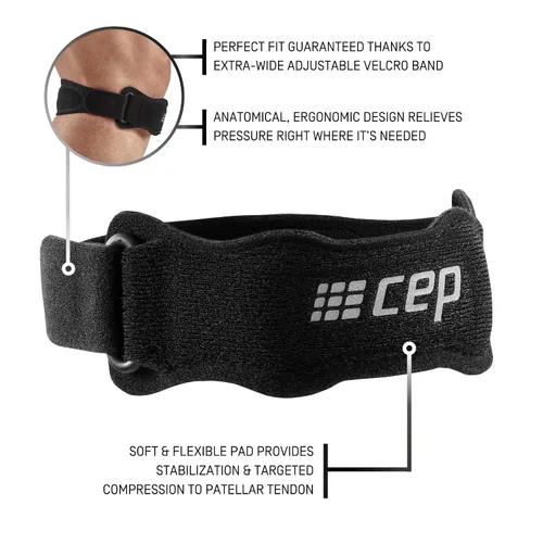 Miniatura 7 de CEP Correa de rótula de soporte medio, negro, unisex, S