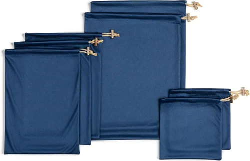 Miniatura 8 de Valante Juego de bolsas de almacenamiento con cordón de microfibra para productos íntimos (Pequeño)