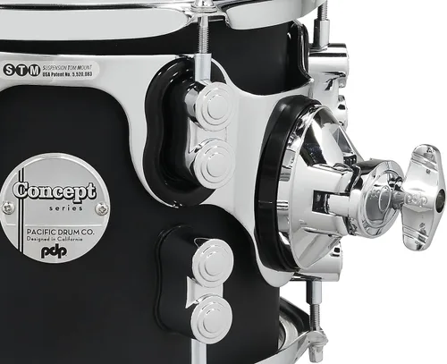 Miniatura 5 de PDP Concept Maple - Carcasa (4 piezas), color negro satinado