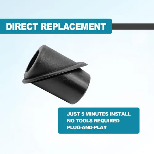 Miniatura 5 de Base de adaptador de goma para antena - Base de mástil de antena de radio - Compatible con Hyundai Elantra 2000-2006 - 96216-2D000..