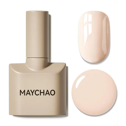 Miniatura 81 de MAYCHAO Esmalte de uñas de gel rosa intenso de 0.5 onzas líquidas, 1 unidad de esmalte de gel rosa brillante, esmalte de uñas que se absorbe con luz