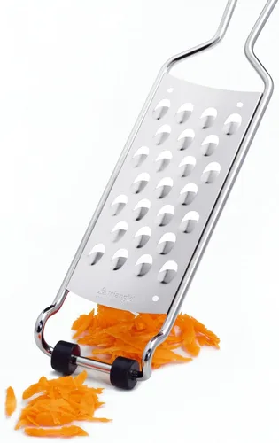 Miniatura 3 de triangle Rallador grueso con recogedor extraíble, acero inoxidable ultraafilado para una rejilla fácil y sin ensuciar, diseño compacto, apto