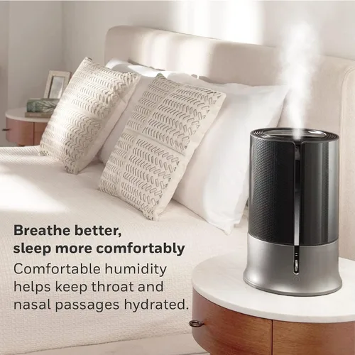 Miniatura 3 de Honeywell Designer Series Humidificador de niebla fría, humidificadores de habitación, color negro
