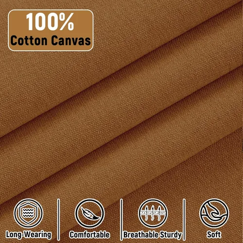 Miniatura 4 de Professional Chef Apron, 100% Cotton Canvas, Perfect for Cooking, Grilling, BBQ, and Kitchen Work, Durable & Stylish