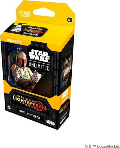Miniatura 5 de Asmodee Star Wars: Unlimited TCG Jump to Lightspeed Boba Fett Spotlight Deck - Baraja de 50 cartas lista para jugar con cartas exclusivas, a partir