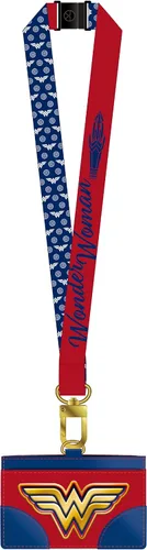 Monogram DC Comics Wonder Woman - Cordón para tarjetas de identificación, regular