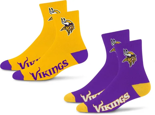 Miniatura 15 de For Bare Feet Calcetines quarter NFL unisex para adultos