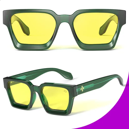 Miniatura 4 de VISOONE Gafas de gamer profesionales con filtro de luz azul con antifatiga y antirreflejos para hombres y mujeres RIVER