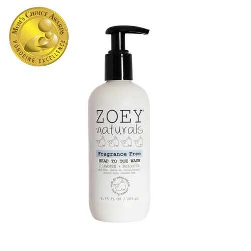 Miniatura 9 de Zoey Naturals Sweet Citrus Baby Wash & Shampoo, hecho para pieles sensibles, sin lágrimas, sin parabenos, todo natural, fabricado en los Estados
