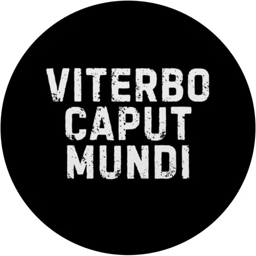 Miniatura 3 de Viterbo Caput Mundi Città Simpatica Uomo Donna Bambino PopSockets Adhesive PopGrip