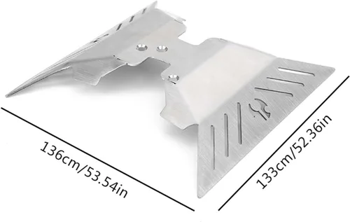Miniatura 5 de Armadura de chasis RC, protección, placa de protección, para Capra Axial AXI232006, para entusiastas de todo terreno, aficionados y uso diario