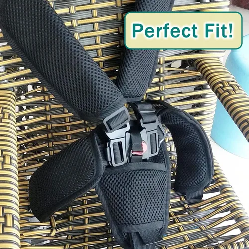 Miniatura 5 de Universal 5 Point High Chairs Safety Harness Strap Belt,Adjustable Harness Seatbelt Straps