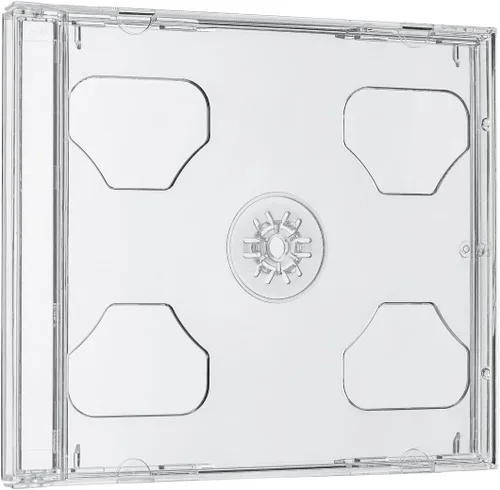 Miniatura 3 de 10 Estuche transparente estándar para CD doble
