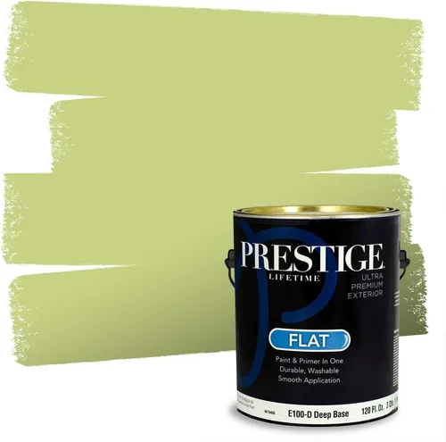 Miniatura 186 de PRESTIGE Pinturas Pintura interior e imprimación en uno, 1 galón, cáscara de huevo, aventura