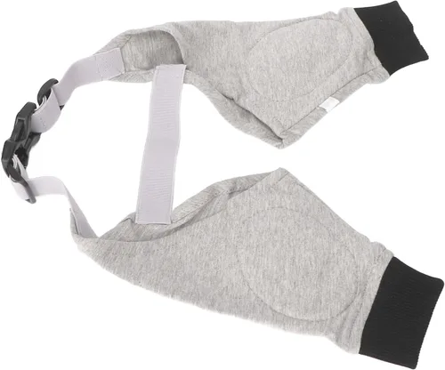 Miniatura 7 de Yosoo Health Gear Dog Elbow Protector, Adjustable Front Leg Braces with Breathable Cotton Pads for Medium Large Dogs, Joint Warming Protective
