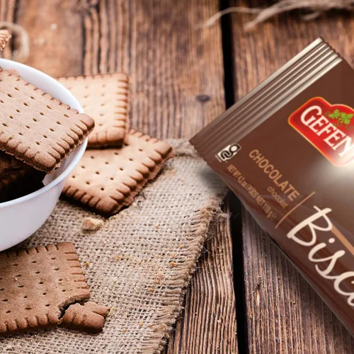 Miniatura 2 de Gefen Galletas de té de chocolate sin gluten, 4.2 onzas (paquete de 3) Galletas de té sociales Kosher para Pascua