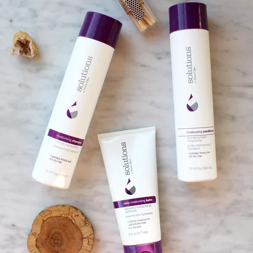 Miniatura 3 de GREAT CLIPS Solutions Champú hidratante, 10 onzas, repara y restaura el cabello dañado, para cabello seco, grueso o rizado