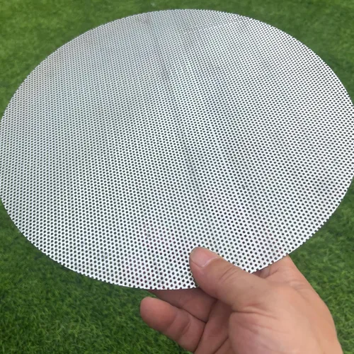 Miniatura 9 de Hojas de Metal Perforadas - Hojas Expandidas y Perforadas - Hoja de Acero Inoxidable Perforada - 20GA Agujero de 0.06 Pulgadas (aprox. 1.5mm) 11.8
