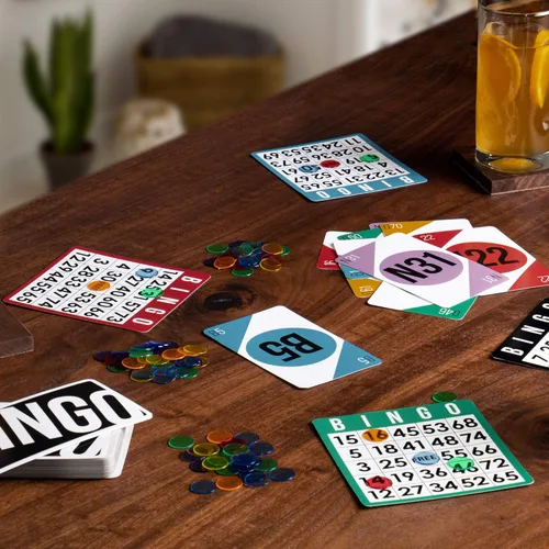 Miniatura 6 de Royal Bingo - Tarjetas de llamadas jumbo – Paquete de 84 – Alta Visibilidad, 5.25 x 3.75 pulgadas por tarjeta, reemplazo para rifa y bolas
