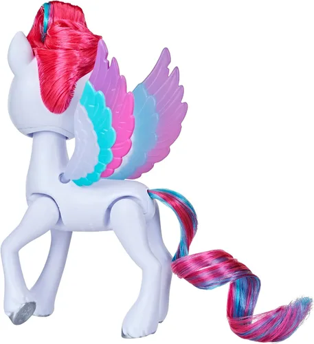 Miniatura 4 de My Little Pony Toys Zipp Storm Style of The Day, muñecas de peinado de 5 pulgadas con moda, juguetes para niñas y niños de 5 años