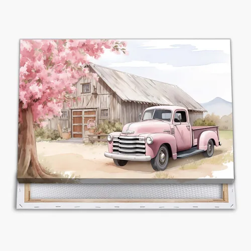 Miniatura 18 de BACKYMRJCART Arte de pared vintage de paisaje de campo de flores silvestres, paisaje, paisaje rústico, arte de pared, naturaleza, prado, pintura