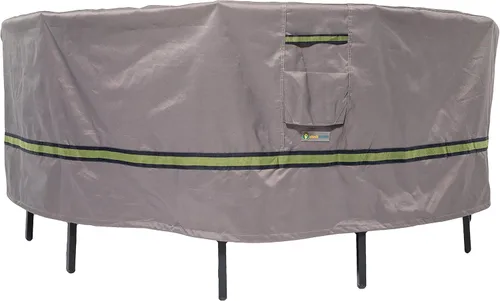 Miniatura 2 de DUCKCOVERS Soteria - Mesa redonda impermeable de 76 pulgadas con funda para sillas, mesa al aire libre y funda para silla