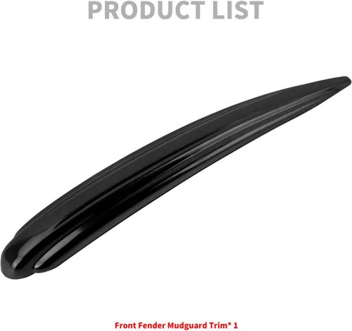 Miniatura 7 de Moldura de guardabarros delantero de motocicleta para Harley Touring Street Road Glide Road King FLHR FLTRX FLHT 1984-2025 Heritage Softail Negro