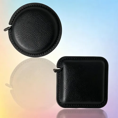 Miniatura 5 de Cinta métrica de cuerpo para coser a medida de tela, cinta métrica para mediciones médicas corporales, 60 pulgadas/4.9 ft, regla retráctil de doble