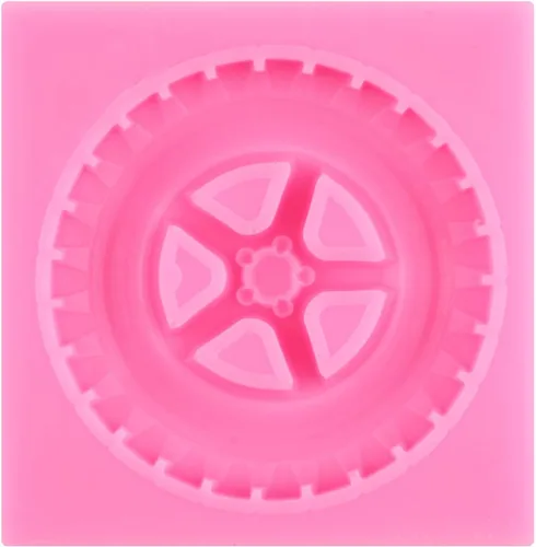 Miniatura 9 de ZiXiang Molde de silicona para decoración de pasteles, bandera, trofeos de neumáticos, pasta de goma de chocolate, juego de 6 Estilo F