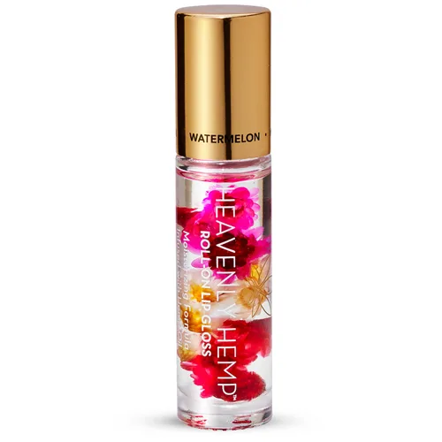 Miniatura 10 de Blossom Brillo Labial Roll on, Aceite Labial Hidratante Transparente Perfumado de Alto Brillo, No Pegajoso, Infundido con Flores Reales, Hecho