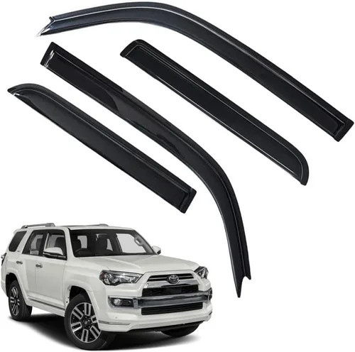 Miniatura 9 de Protectores de lluvia para Mazda 3 Hatchback 2010-2013, deflectores de ventana lateral con cinta adhesiva para Mazda 3 Hatchback, viseras de ventana
