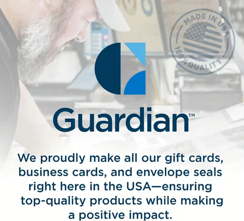 Miniatura 6 de Guardian Fundas para tarjetas de regalo, paquete de 500 fundas para tarjetas de llaves en blanco, para usar como tarjetero de crédito o sobres