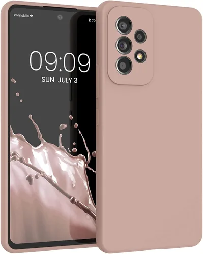 Miniatura 233 de kwmobile Funda Compatible con Samsung Galaxy A14 5G - Funda de teléfono de TPU y silicona con acabado suave - Verde Lima