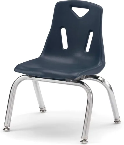 Miniatura 33 de Berries silla apilable con patas cromadas