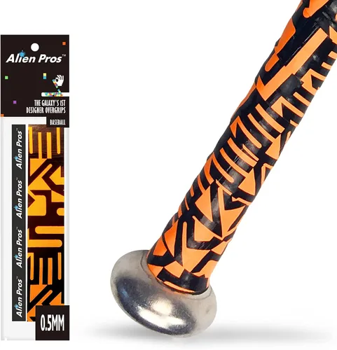 Miniatura 18 de ALIEN PROS Cinta de agarre de bate para béisbol de 0.020 in (paquete de 1 o 3) - Cinta de bate precortada y Pro Feel - Reemplazo para agarre de bate